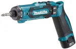 MAKITA DF012DSE cordless pen screwdriver/pivot screwdriver + case + 2 Batteries 1.5Ah