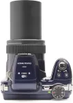 Fotokaamera KODAK AZ528 Midnight Blue EU Plug + 2 Battery + Case