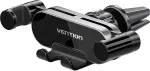 Vention Auto-Clamping Car Phone Mount With Duckbill Clip Gray Crossbar Type