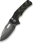 No name N&oacute;ż CIVIVI Vexron Damast G10 Milled Black & Green