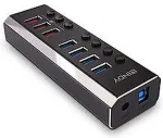Lindy 4 Port USB 3.0 Hub mit 3 Schnellladeports