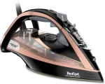 Triikraud Tefal Ultimate Pure FV9845 iron Dry & Steam iron Durilium Autoclean soleplate 3200 W Black, Copper