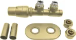 Deante Thermostatic valve for bathroom radiator - left