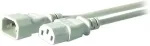 EFB Elektronik NWSZ EFB Kaltger&auml;teverl. C14 180&deg;-C13 180&deg;,grau,5.0m,3x1.00mm