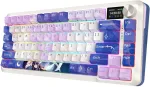 Klaviatuur Redragon K708AK-RGB-PRO FLEKACT keyboard USB + RF Wireless + Bluetooth White