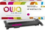 Tooner Armor OWA toner compatible with HP W2073A, 117A, 700cd, red/magenta