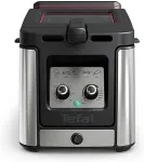 Frit&uuml;&uuml;r Tefal Clear Duo FR600D , deep fryer (stainless steel/black)
