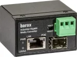 Barox PC-PMC101-GME v&otilde;rgukonverter 1000 Mbit/s Black