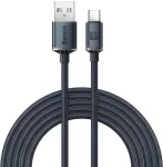 BASEUS Crystal Shine 100W USB-C kaabel 2m
