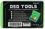 DSDTOOLS 1/2" PIKAD L&Otilde;HKEPEAD KERGE SULAMI VELJEDELE, 4 TK DS1187