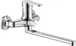No name BATH FAUCET DF11003 LONG SPOUT BRASS
