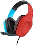 Trust GXT 416S Zirox Headset Wired Head-band Gaming Black, Cyan, Red