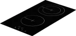 Pliidiplaat SIMFER | Hob | H3.020.DEBSP | Vitroceramic | Number of burners/cooking zones 2 | Touch | Black