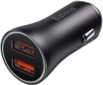 BASEUS Golden Contactor Max Mobile phone, Laptop, Tablet Grey Cigar lighter Auto