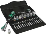 WERA ZYLKOP socket wrench set 1/4" 5-13 mm 16 pcs