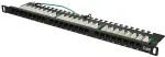 Extralink CAT6 UTP 0.5U | Patchpanel | 24 Ports