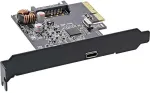 INLINE Interface card,USB 3.2 Gen.2x2, 1x USB-C, PCIe x4