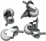 EQUIP 4xRollen f&uuml;r Serverschr&auml;nke ECO/Pro-Mount 75mm schwarz