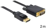 DELOCK DisplayPort-> DVI 24+1 black 2m