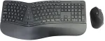 Klaviatuur CONCEPTRONIC Tastatur+Maus Wireless ERGO Layout ES schwarz