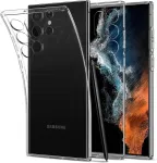 Spigen Kaitse&uuml;mbris Liquid Crystal, Samsung Galaxy S22 Ultra 5G, l&auml;bipaistev,