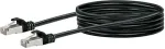 Schwaiger CAT 6 Netzwerkkabel S/FTP 2,5m Schwarz