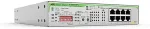 Allied Telesis CentreCOM GS920/8PS - Switch - nicht verwaltet - 8 x 10/100/1000 (PoE+) - Desktop - PoE+ (62 W) (AT-GS920/8PS-50)