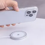 MaXlife juhtmevaba laadija MXWC-05 Magnetic 15W, valge
