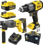 Stanley ZESTAW 18V V20 SFMCD726+SFMCH900 1*4.0AH 1*2.0AH