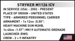 Cobi Klocki COBI Stryker M1126 ICV (1:35 scale)