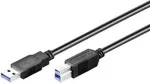 Goobay USB-kabel 50cm Sort