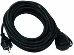 REV extension IP44 10m black