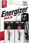 Energizer patarei Max Alkaline 9V CHP2