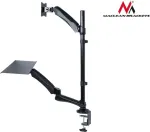 Maclean Monitor and Keyboard Mount, for Standing Up Work, MC-681