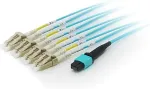 EQUIP Patchcord optiline kaabel MTP - 4x LC, OM4, 3m (25556307)