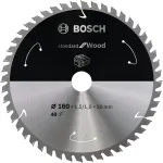 Bosch Powertools Bosch circular saw blade Standard for Wood, 160mm, 48Z (bore 20mm, for cordless saws)