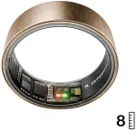 Ultrahuman Ring Air - Smart Ring f&uuml;r Frauen und M&auml;nner - Schlaf -und Fitness Tracking Wearable - Herzfrequenz - Smartring Rose Gold Gr&ouml;&szlig;e 8