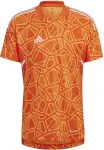 Adidas Men's Condivo 22 Goalkeeper Jersey Short Sleeve Orange HB1621