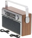 ADL Camry | Bluetooth Radio | CR 1183 | 16 W | AUX in | Wooden