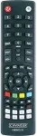 SCHWAIGER Universalfernbedienung 8 in 1 Schwarz
