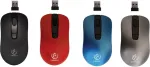 Hiir Rebeltec Optical wireless mouse STAR blue