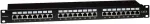 EMITER NET Panel 19" 24xRJ45 STP cat.6 (1U) with shelf EMS/PPFA674EKS248C6