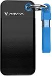 K&otilde;vaketas VERBATIM Pocket SSD USB 3.2 Gen 2 256GB Black/Blue