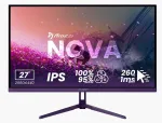 Monitor AROZZI | Nova | 27 " | IPS | QHD | 16:9 | 180 Hz | 1 ms | 2560 x 1440 pixels | 350 cd/m&sup2; | HDMI ports quantity 2 | Purple