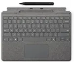 Klaviatuur MICROSOFT Surface Pro Keyboard with Slim Pen (platinum, DE layout, for Surface Pro (11th Edition)/10 for Business/9/8)