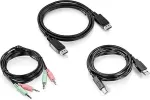 TrendNet KVM Kabelset DisplayPort 3.5mm USB 6 Fu&szlig; 1.82m