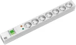 Bachmann - Verl&auml;ngerungsschnur (Rack - einbauf&auml;hig) - 7 Ausgangsstecker - 1U - 48,3 cm (19) (333.405)