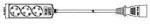 UPS ONLINE USV Systeme Online USV - Steckdosenleiste - 3 Ausgangsstecker (KG16A3SCH)