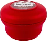 PRORASO Red Shaving Soap In A Jar 150ml - Shaving Foam meestele