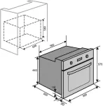 Ahi Schlosser Integreeritav OE615BL